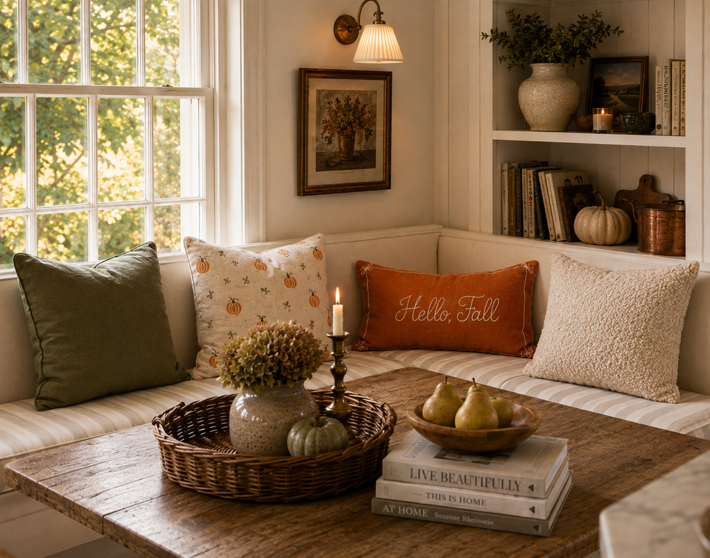 Petites Embroidered Pumpkins