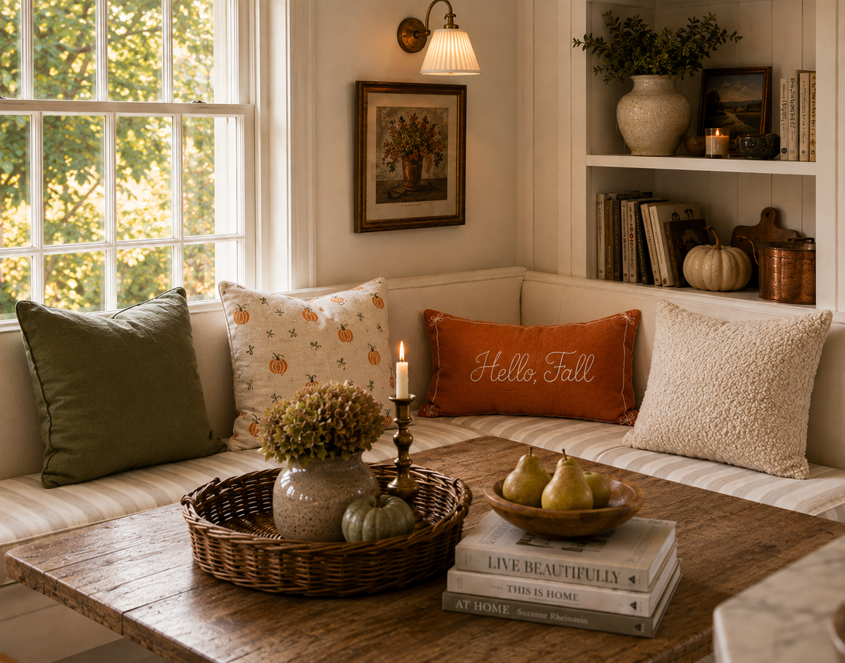 Petites Embroidered Pumpkins