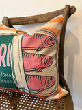 Canvas Sardines - Pink and Green