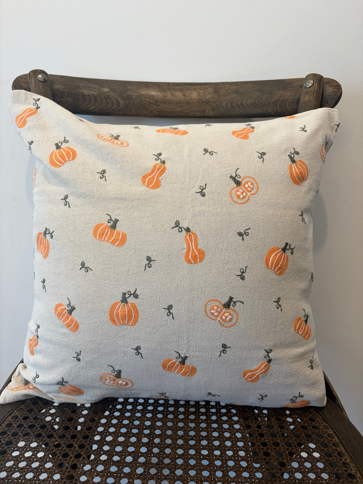 Petites Embroidered Pumpkins