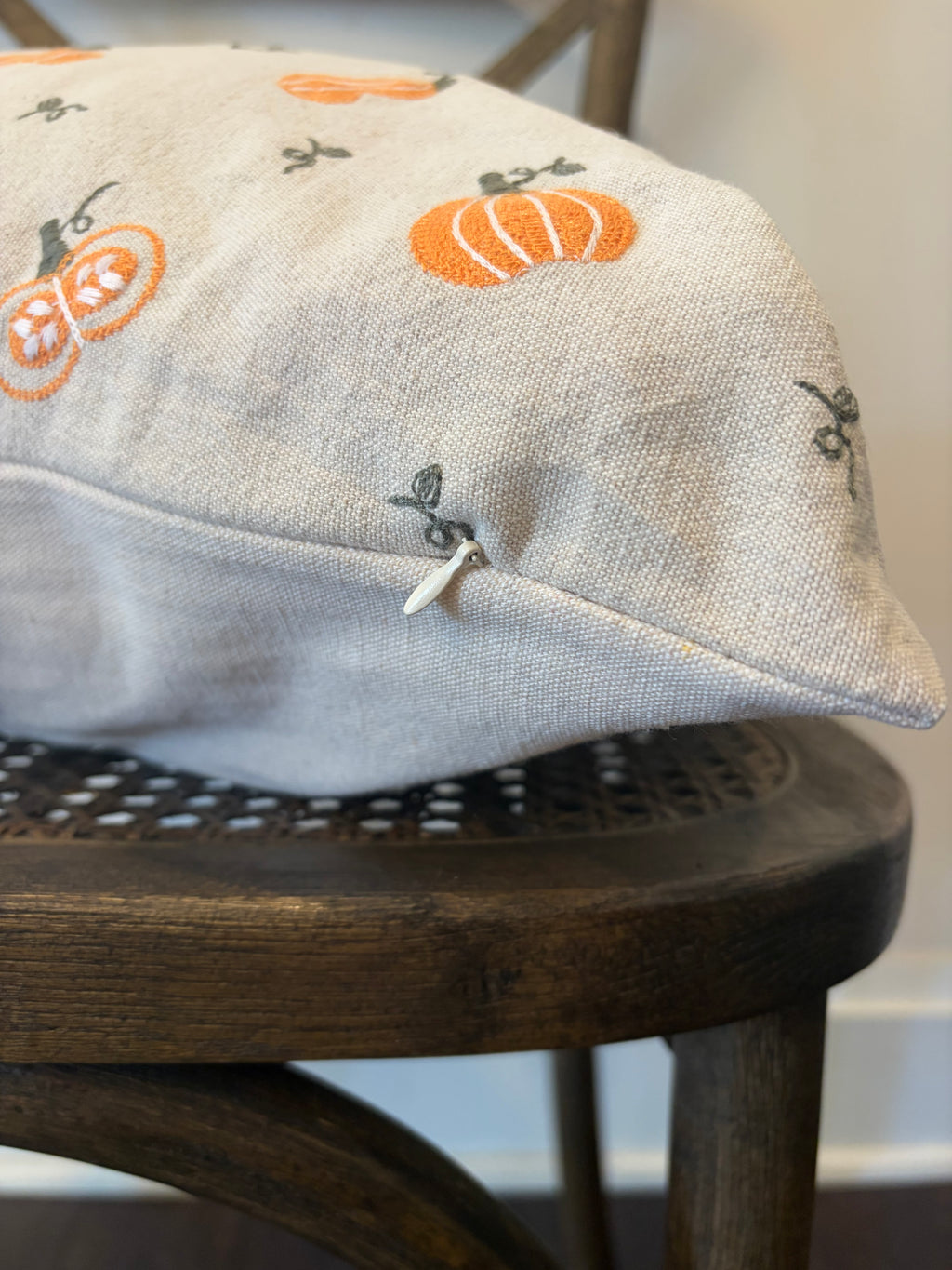 Petites Embroidered Pumpkins