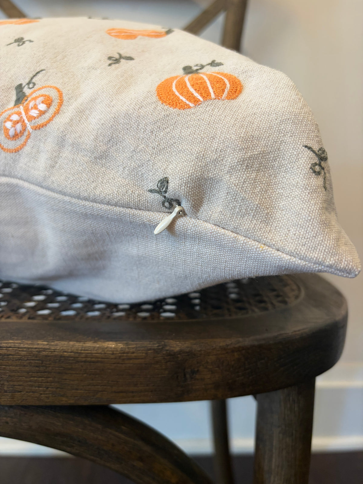 Petites Embroidered Pumpkins