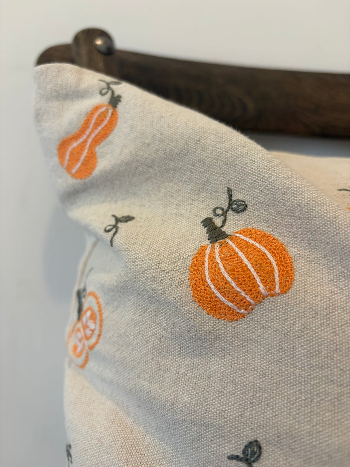 Petites Embroidered Pumpkins