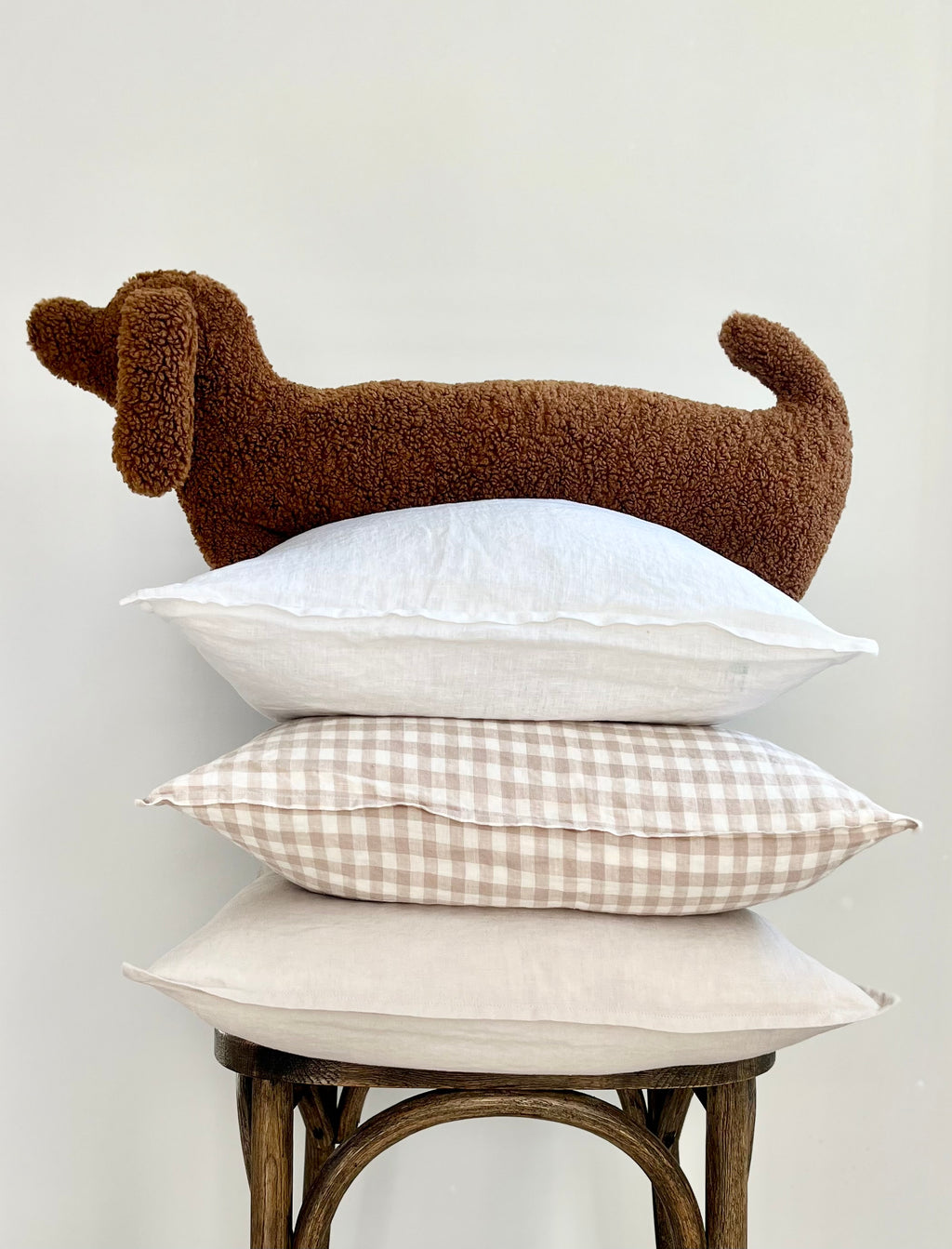 Dog Shaped Lumbar Pillow