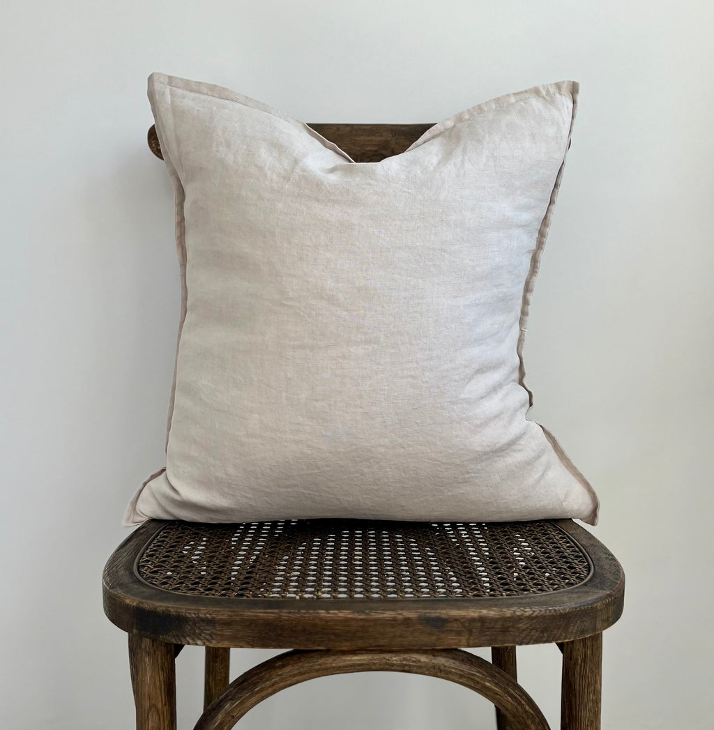 Everyday French Linen Pillow in Natural