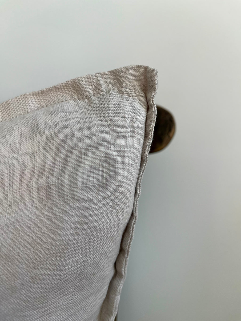Everyday French Linen Pillow in Natural