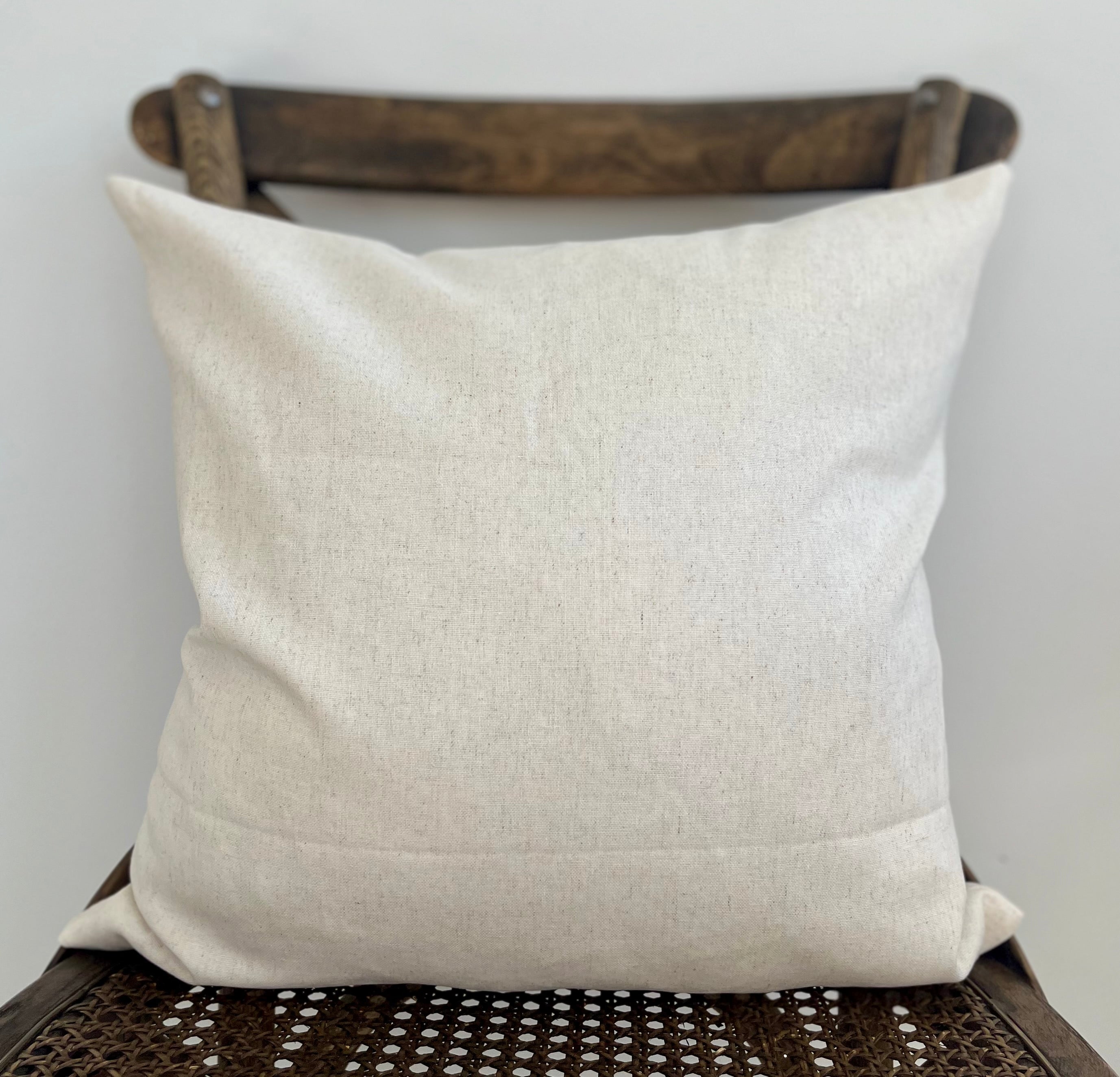 Embroidered Floral Bunny Pillow