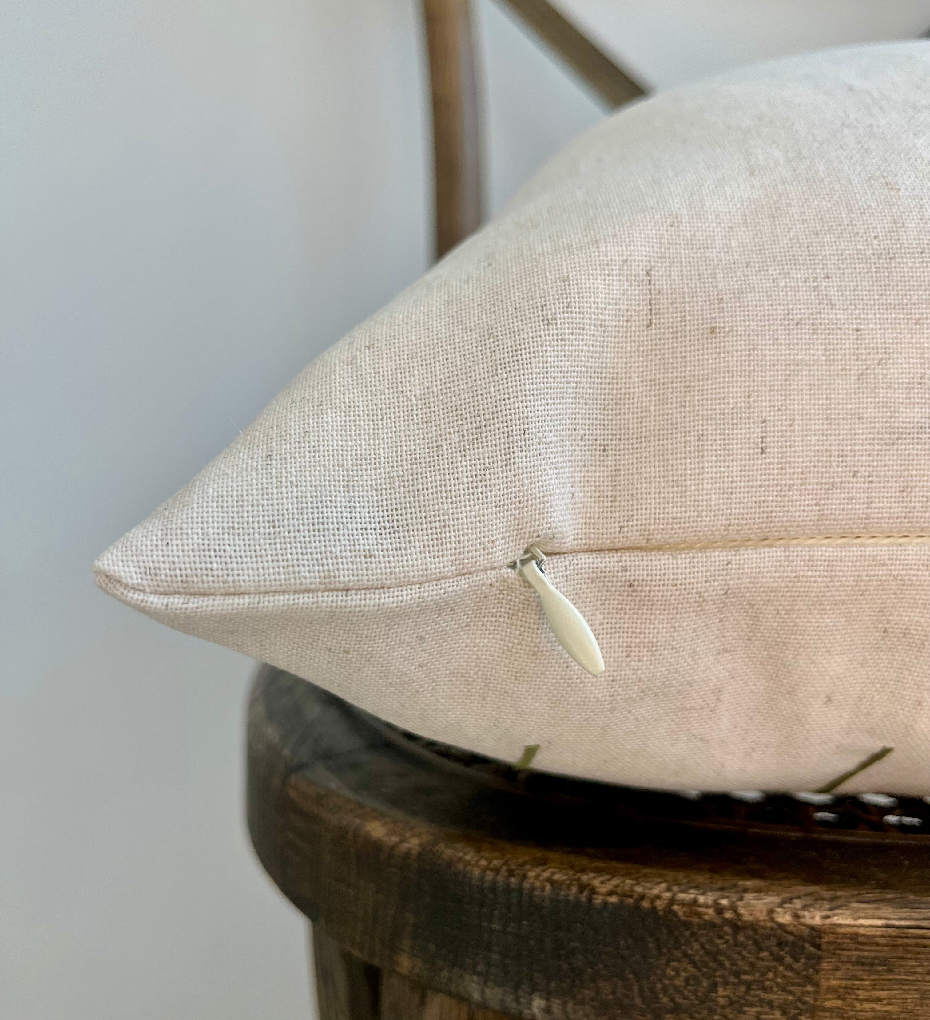 Embroidered Floral Bunny Pillow