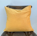 Everyday Velvet Pillow in Mustard