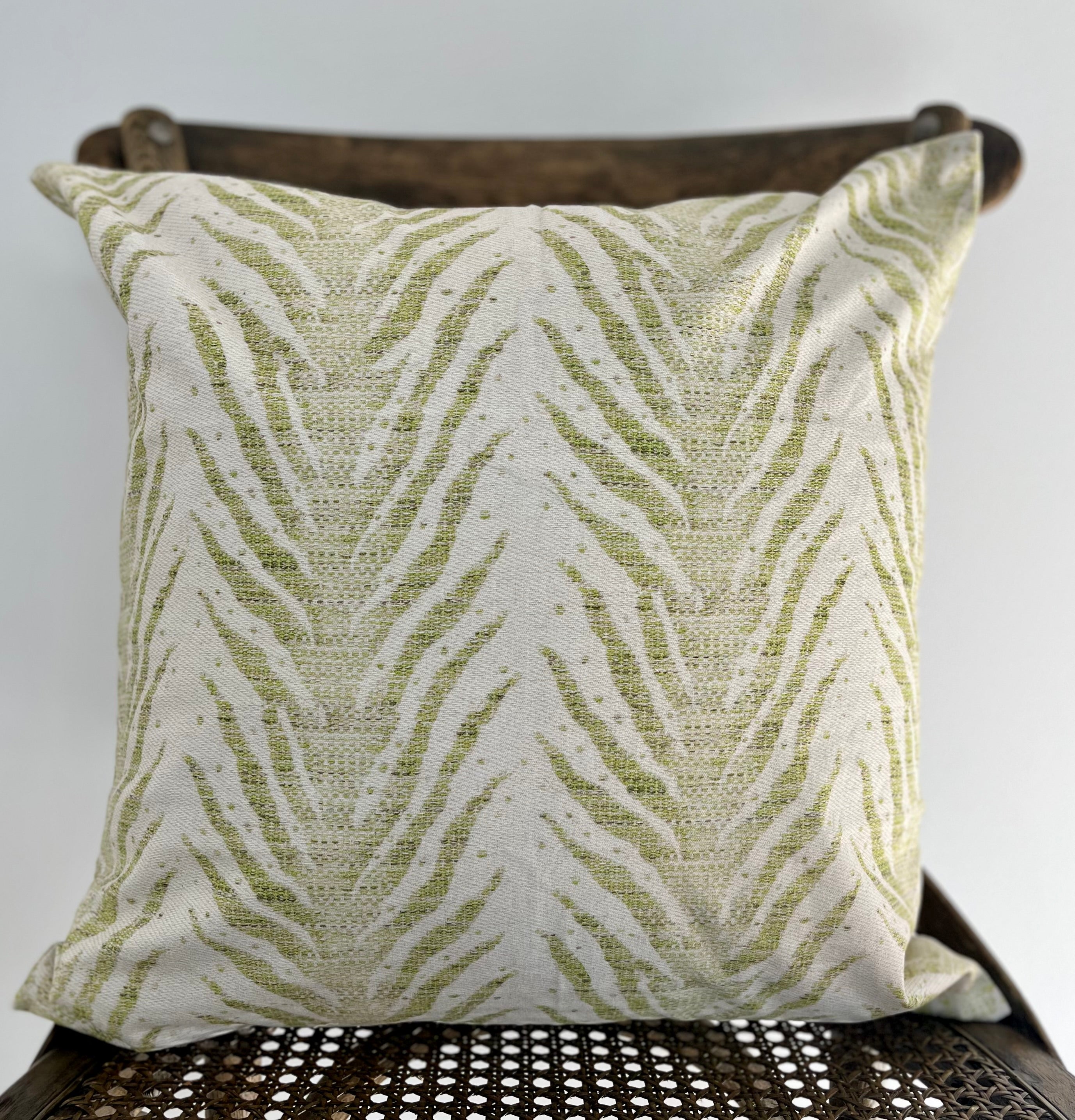 Coastal Fern Leaves Pillow