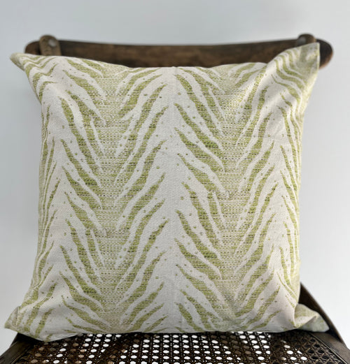 Coastal Fern Leaves Pillow