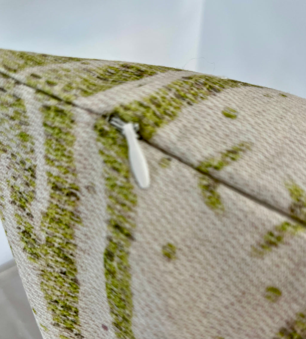 Coastal Fern Leaves Pillow