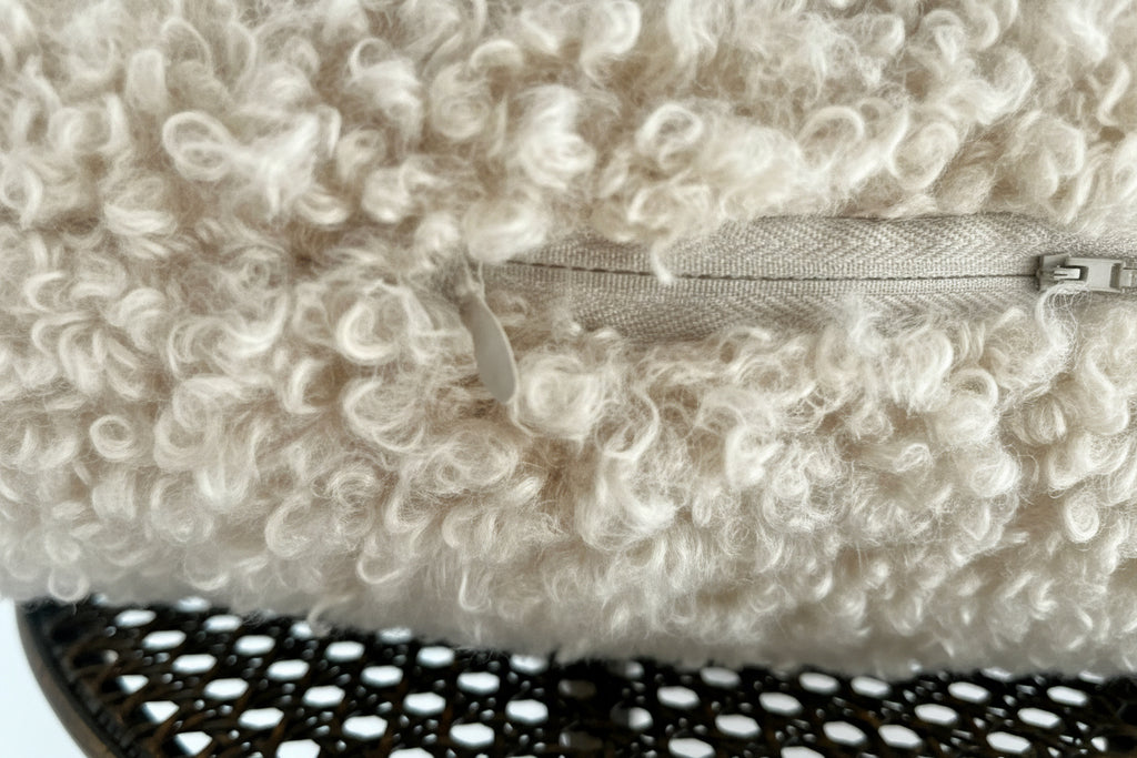 Bouclé Pillow in Hazelnut