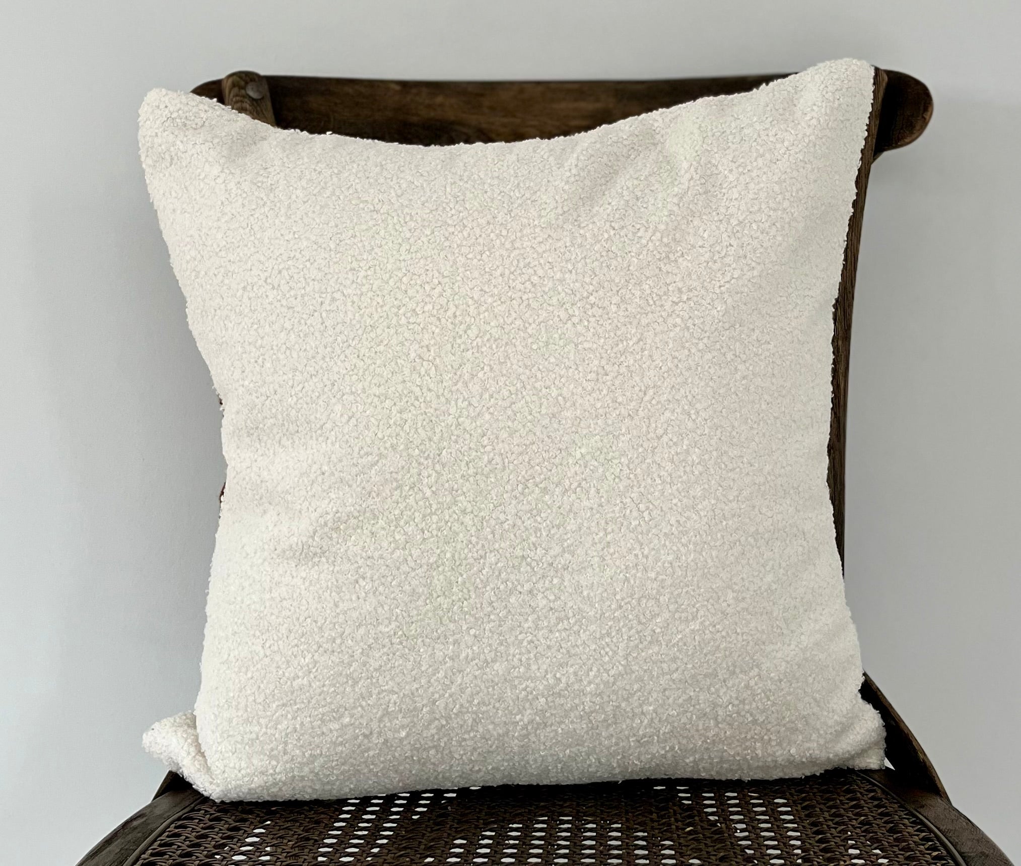 Embroidered Leopard Pillow