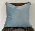 Everyday Velvet Pillow in French Blue