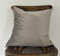 Everyday Velvet Pillow in Silver Grey