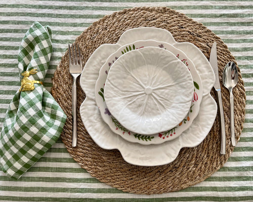 Cabbage Appetizer Plate in Warm White