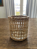 Rattan Votive Candle Holder - Petit