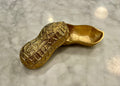 Brass Peanut Box with Lid - Large