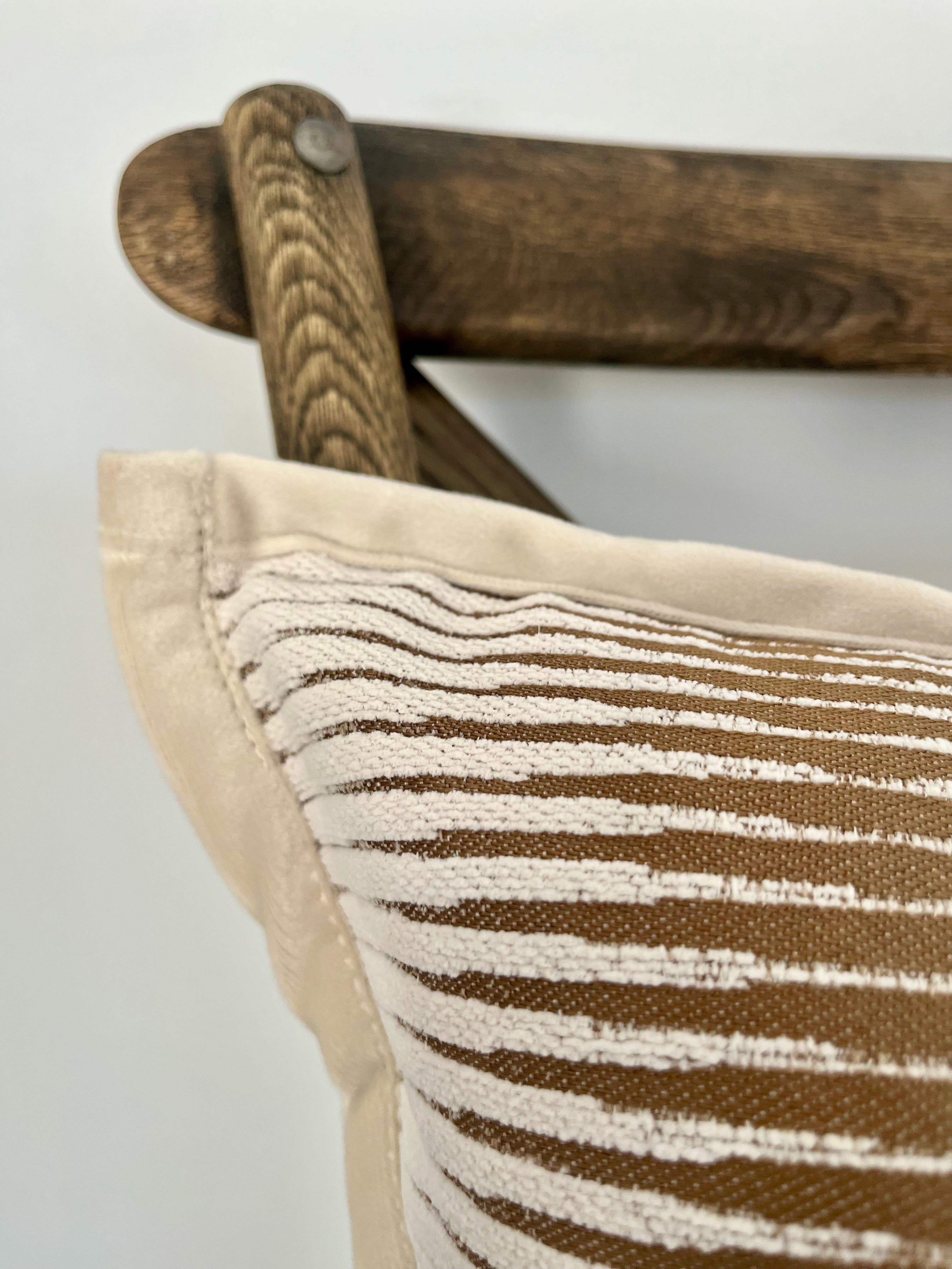 Luxe Jacquard Fine Lines Pillow