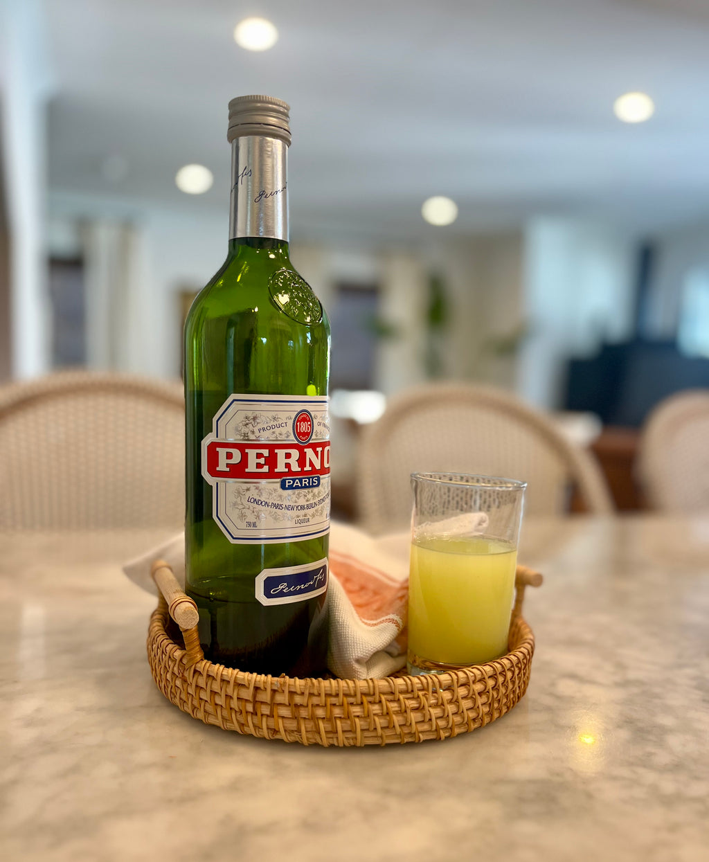 Rattan Tray with Handles - Small