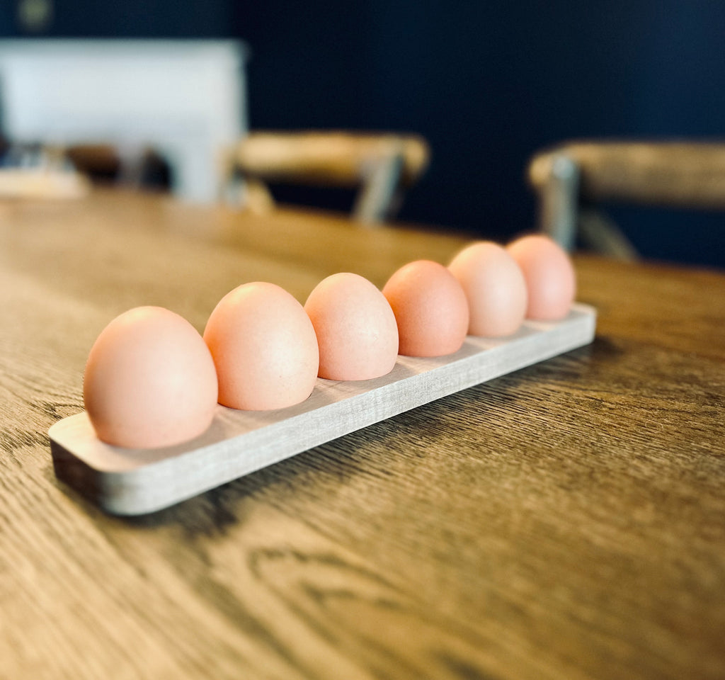 Acacia Egg Holder